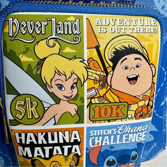 NWT. 2024 Disney Parks runDisney Springtime Surprise Weekend Loungefly bag - Picture 2 of 13